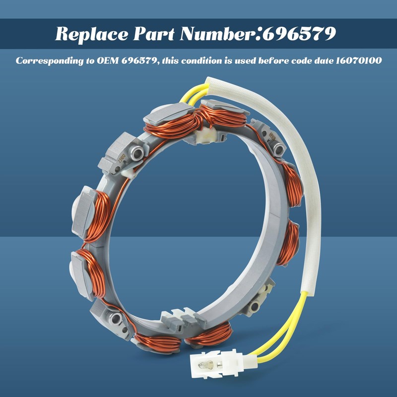 Esttlamer 696579 High-Performance Charging Coil and Alternator Stator Assembly Replacement