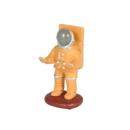 Dulton NB-0628OR Astronaut Glass Holder, Orange, Holds Precious Glasses, Glasses Stand Holder, Display, Astronaut, Height 4.5 inches (11.5 cm), Width 2.3 inches (5.8 cm), Depth 1.9 inches (4.8 cm)