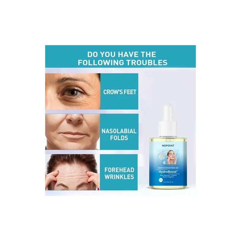 Serum Hidratante Concentrado Hydro Boost Ácido Hialurónico*3 Todo Tipo De