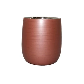 Nakatani Brothers Shokai Yamanaka Lacquer Double Cup Daruma (Pearl Peach)