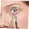 Gatuida 2pcs Ergonomic Wide Angle Eyelash Curling Clips Durable Stainless