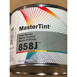 Axalta Dupont Cromax (1) PINT AXALTA DUPONT CROMAX MASTERTINT 858J DEEP MAROON TINT TONER COLOR