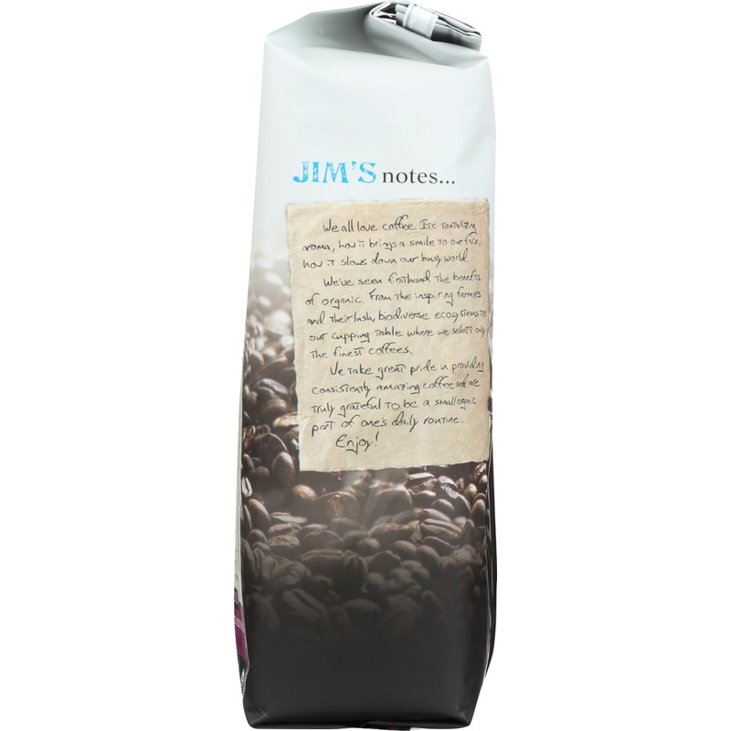 Jim’s Organic Coffee – Espresso Jimbo: Whole Bean Medium/Dark Roast