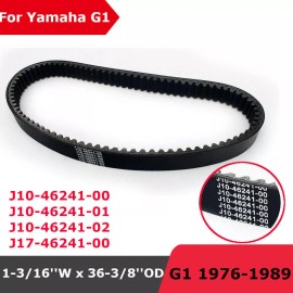 Tarazon Drive Clutch Belt for Yamaha G1 Gas Electric Golf Cart 1976-1989 J10-46241-01