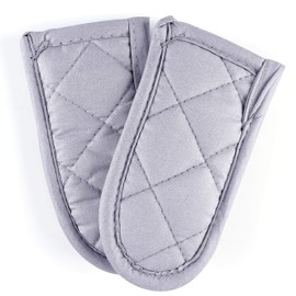 Joyhalo 鋳鉄スキレットハンドルカバー - 2個 ポットハンドルカバー コットンフライパンハンドルスリーブ パン ホットハンドルホルダー 耐熱ハンドルカバー キッチン料理ベーキング用