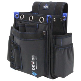SK11 DEVICE DVC-KZ14 Waist Bag, 2 Tiers, Side Pockets