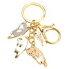 Cat Fish Bone Key Ring Jewelry Cat Fish Bone Keychain