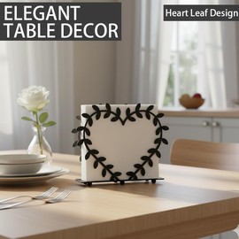 Decorative Metal Napkin Holde, Table Paper Towel Storage, Mail Organiser