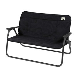 CAPTAIN STAG UC-1680 Bench Cover, Cover For Aluminum Bench With Backrest, Black
