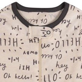 Onesies Brand Baby 4-Pack Sleep 'N Play Footies, Hello Friends