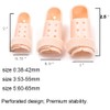 Plastic Finger Splints,3-Size Pack Mallet Finger Brace Mallet Dip Finger