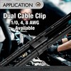 Conext Link CCD8-4 Dual Cable Clip Clamp Fastening Wire Management