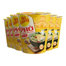 Sa Giang - Sai Gon Pho Noodles, Chicken Pho, Instant Chicken Pho, Chicken Pho Cup, Instant Chicken Pho Vietnamese, Vietnamese Traditional Taste, Chicken Flavour, 1,76 Fl Oz