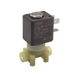 JIAYIN JYZ-3 AC 230V 50HZ 6Bar Cannula 2/2 Way Plastic Normally Closed Water Solenoid Valve for Steam/Coffee Makers