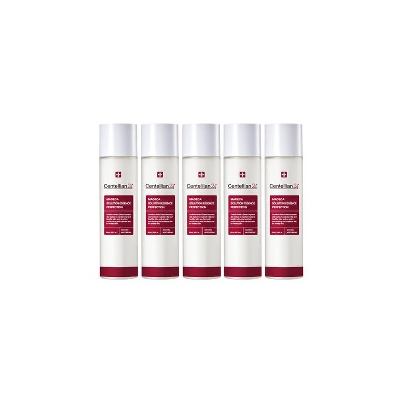Centellian24 마데카 솔루션 에센스 퍼펙션 120ml 5개 피부장벽 보습 진정