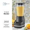 Mainstays 500 W 48 oz Jar 6-Speed Blender, Black