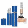 muilsae AF02DB Leather Perfume atomiser, 5ml Bottom Fill Travel Perfume