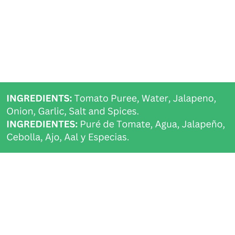 El Plato Green Jalapeno Sauce 7.75 Oz x 4 cans