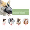 Professional Dog Muzzle, Breathable and Adjustable Mesh Muzzle for Large