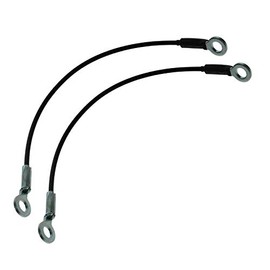 TRQ Tailgate Tail Gate Cables Pair Set Compatible with Compatible withd Bronco Ranchero