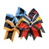 Cheerleader Bows 8 Inch Comb Color Cheerleader Ponytail Holder with