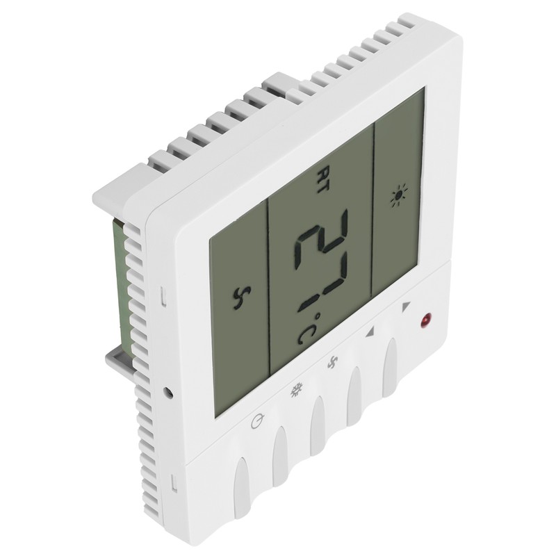 AC220V Central Air Conditioning Fan LCD Thermostat Air Conditioning Temperature