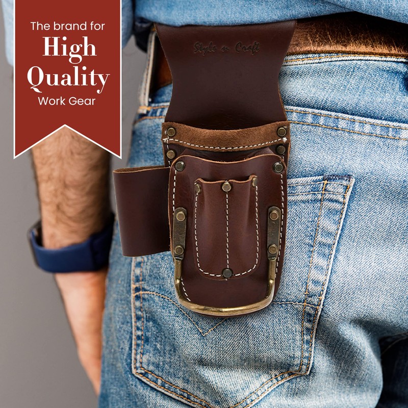 Style n Craft - 5 Pocket Pliers and Hammer Holder,