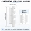 YKF-116 Scraper Blades for VEVOR Hard Ice Cream Machines, 2-Pack
