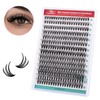 FADVAN 280pcs Individual Lash Extensions, 30D Lash Clusters Volume Mix