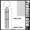 Hotop Pocket Toothpick Holder Waterproof Aluminium Alloy Toothpick Box Metal