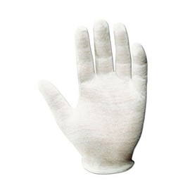 MAGID TouchMaster 660H661H - Guantes de inspección de algodón, para hombre (12 pares)