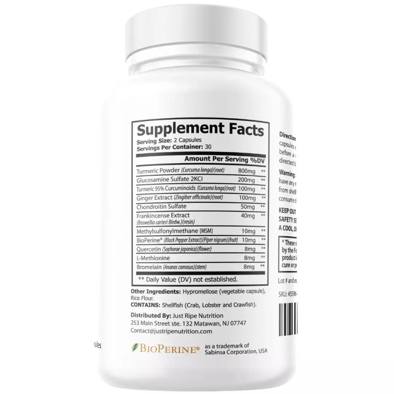 Just Ripe Nutrition Cleartone Hearing Relief Capsules Pills for Tinnitus