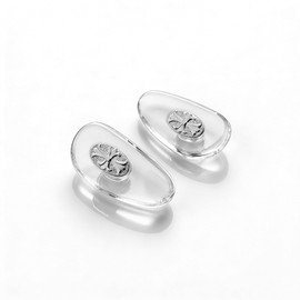 Nose Pads Replacement for Chrome Hearts Eyeglass Sunglasses Repair Kits Glasses (Silver)