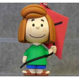 Peanuts NEW * Peppermint Patty Clip * Blind Bag Snoopy Series 3 Key Monogram