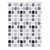 Kleine Wolke 180 x 200 cm Sonny Shower Curtain, Charcoal