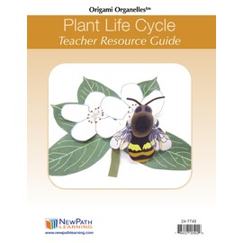NewPath Plant Life Cycle 3-D Paper Model Making Kit, Set/5 Full-Color, Paper Model Templates & Teachers Guide (24-7743)