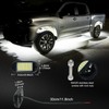 Nicoko 84 LEDs per pod Metal Aluminum Pure White Rock