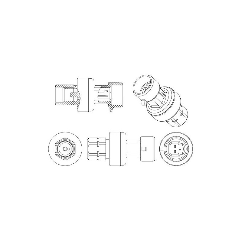 MAHLE ASE 4 000P Pressure Switch Air Conditioning Suitable for