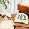 3Pcs Wooden Trucker Cap Template Palette, Trucker Hat Patches Hat