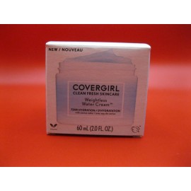 COVERGIRL  Weightless Water Cream, Clean Fresh Skincare 2.0oz For All Skin Types