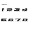 MCK Auto - 220i schwarzes glänzendes Logo hinten Emblem Tuning