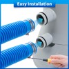1.25 x 59 Inch Pool Hoses for Above Ground Pools,Pool