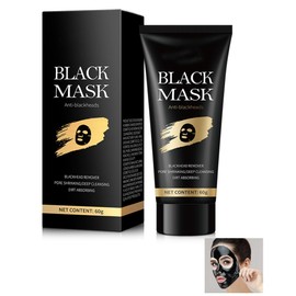 Blackhead Remover Peel Off Face Mask - 60g Moisturizing Brightens Blackhead Remove Facial Mud Mask for All Skin, Deeply Cleanses Pores Clay Mask, Firming Glowing Skin, Face Care Gift for Women