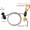 VaVoger Soda Machine CO2 Cylinder Refill Adapter Hose Soda Maker