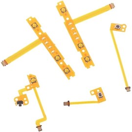 SELECOCO Joy-con用 交換部品 フレックスケーブル 5種セット SL SR ZL ZR L 修理部品 パーツ ニンテンドースイッチ Switch用 コンソール交換部品