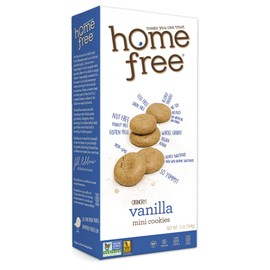 Homefree Treats You Can Trust Gluten Free Mini Cookies, 70% Organic, Vanilla - 5 Ounce