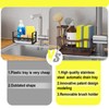 Fssvcd Maifan Sink Caddy Sponge Holder for Kitchen with Brush