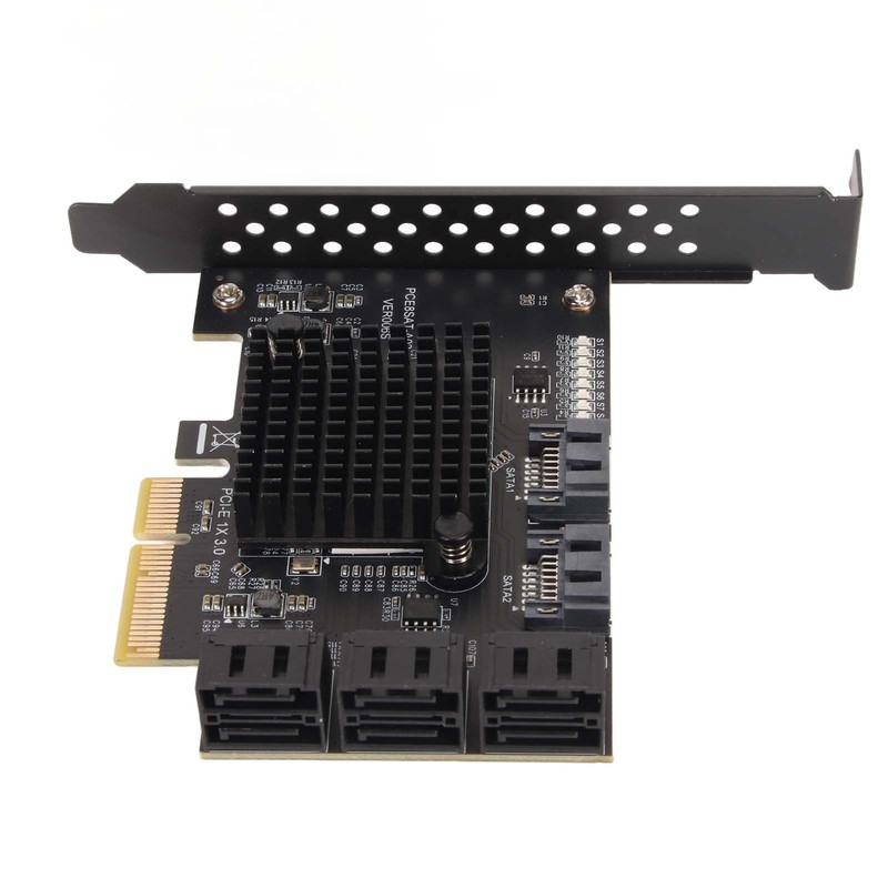 SATA Card 8 Port Support Hot Swappable Boot System Disk