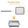 Goderewild Goderewild Collapsible Dish Rack with Drainboard for Drying Dishes