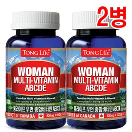 Whole Life Women's Multivitamin ABCDE (149.4g + 2 bottles + 6 months) / 통라이프  우먼 종합비타민ABCDE (149.4g+2병+6개월)
